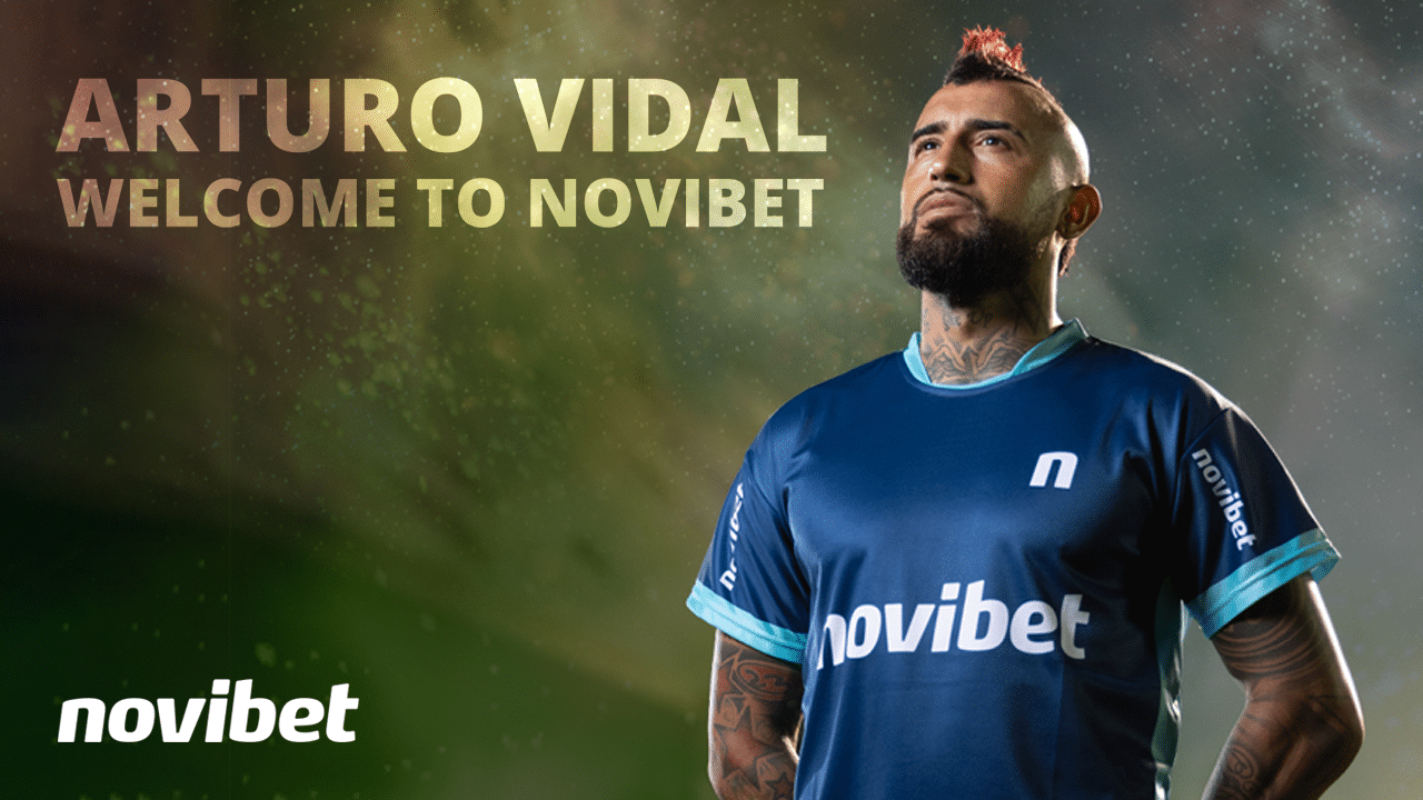 Novibet anuncia a Arturo Vidal
